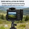 Aasrxei X2DII/X2D L-Bracket Metal Material,Vertical Horizontal Switching Tripod Quick Release Plate Compatible with Hasselblad X2D II 100C/X2D 100C Camera. view 4