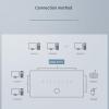 3D Synchronizer- KVM Switch Controller,8 Port USB Keyboard Mouse, Plug and Play Distributor, for Multiple PCS view 4