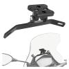 JINLE-FUN Motorcycle GPS Mount Navigation Plate Bracket Windshield Phone Stand Holder Compatible with Moto Guzzi V85TT 2019 2020 2021 2022 2023 2024(Type 4) view 2