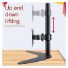 ADBWEKKF Desktop monitor stand, no-drill, height-increasing, rotating stand(705b-60cm) view 3