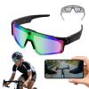 MOHEEN Al Smart Glasses with Camera 4K, Baseball Recording Glasses for Action Sports with Audio/Bluetooth, Wearable Tech Bluetooth Sunglasses for Outdoor Sports Cycling/Skiing/Baseball (Black) view 1