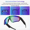 MOHEEN Al Smart Glasses with Camera 4K, Baseball Recording Glasses for Action Sports with Audio/Bluetooth, Wearable Tech Bluetooth Sunglasses for Outdoor Sports Cycling/Skiing/Baseball (Black) view 4