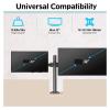 ADBWEKKF Dual-screen monitor stand with clamp view 2