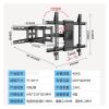 ADBWEKKF 80-inch TV wall mount telescopic rotating bracket(NS-P70) view 2