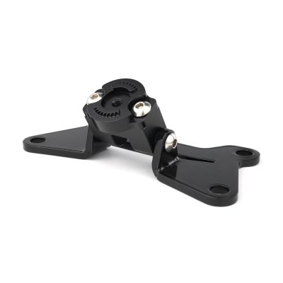 JINLE-FUN Motorcycle GPS Mount Compatible with Kawasaki Concours14 2008-2020 2021 2022 2023 2024 Handlebar Clamp GPS Phone Holder Navigation Bracket(Type 3)