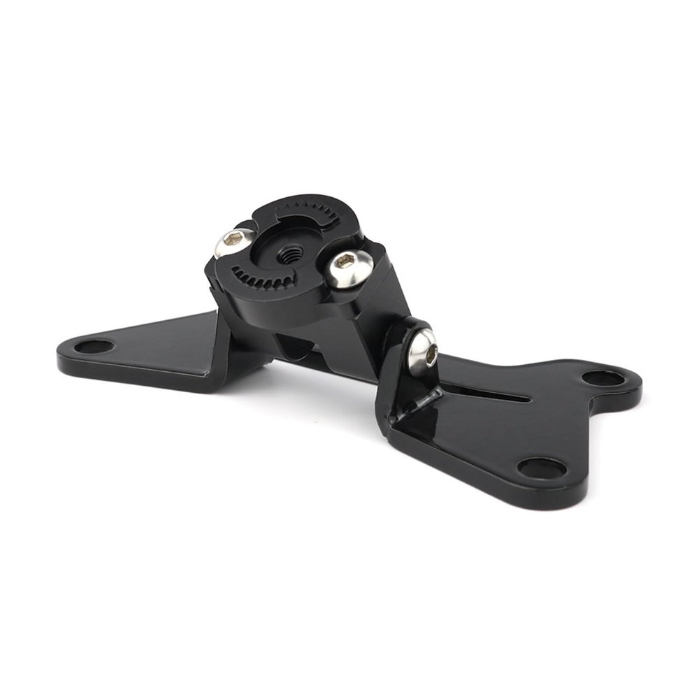 JINLE-FUN Motorcycle GPS Mount Compatible with Kawasaki Concours14 2008-2020 2021 2022 2023 2024 Handlebar Clamp GPS Phone Holder Navigation Bracket(Type 3)