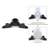 JINLE-FUN Motorcycle GPS Mount Compatible with Kawasaki Concours14 2008-2020 2021 2022 2023 2024 Handlebar Clamp GPS Phone Holder Navigation Bracket(Type 3) view 4