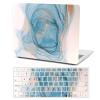 ACJYX Case Compatible with MacBook Pro 13 Inch Model A1502 A1425 2015-2012 Release, Lightweight Plastic Laptop Shell & Keyboard Cover for Old Version Mac Book Pro Retina 13, Blue Swirl Marble view 1