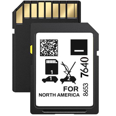 2025 Latest Update Satellite Navigation SD Card Compatible with Cadiliac Chevrolet Buick GMC,North America Maps,Plug and Play Install,GPS in-Dash Navigation Accessories Part 86537640