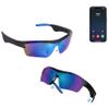 PohuStues Smart Sunglasses & Bluetooth Glasses - 2026 Latest Audio glasses for Men and Women with Hands-Free Calls, Music Play, and Voice Assistant, Ideal for Work, Sports, Daily Life(Gradient Blue) view 1