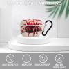 Cute Little Red Spider Case Cover with Keychain Shockproof Hard Shell Protective Case for 2nd/1st Generation Case for Women Men Bluetooth Earbuds Case view 3