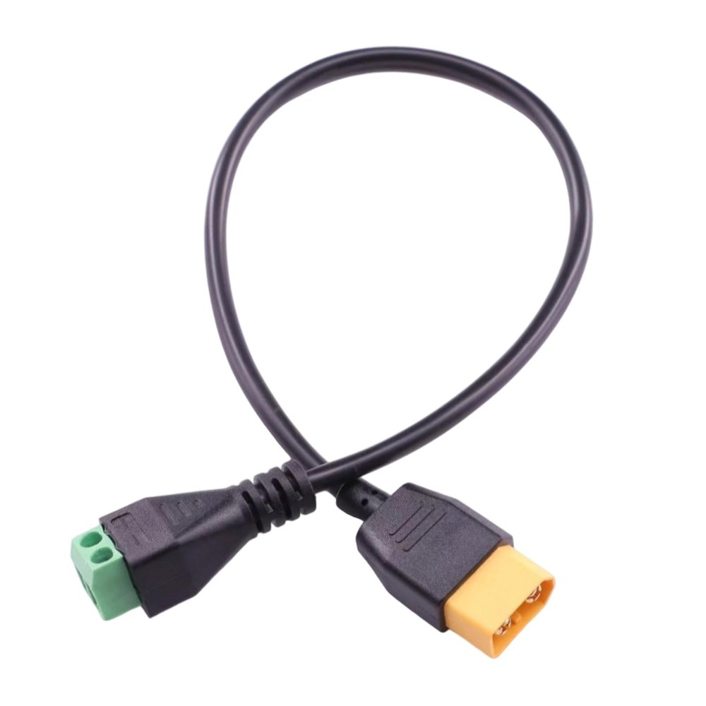 KADSXIYA High Current Male to 2 Pin Screw Terminals Solderless Power Connectors Cable Suitable for Drones Models Solar Panel
