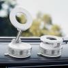 OUTMX Vacuum Magnetic Phone Holder for Car for Honda Civic 2012-2015 Accessories, 360 Adjustable Suction Cup Phone Mount for Dashboard Windshield,White view 2