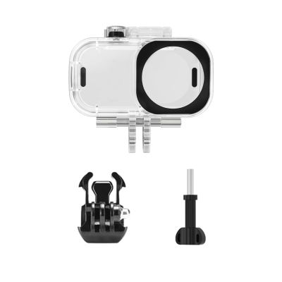 for DJI Osmo Nano, Sports Camera 45M Waterproof Housing Case, Underwater Tempered Glass Protective Case