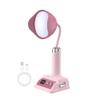 BJRWYY LED Desk Lamp,Cordless Rechargeable Table Lamp with Adjustable Brightness,Eye-Caring Night Light Mini Cute Lamp for Dorm Bedroom Reading (Pink) view 1