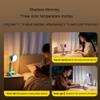 BJRWYY LED Desk Lamp,Cordless Rechargeable Table Lamp with Adjustable Brightness,Eye-Caring Night Light Mini Cute Lamp for Dorm Bedroom Reading (Pink) view 3