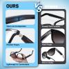 AI Smart Glasses for Men & Women Powered by ChatGPT, 164+ Languages Translation and Photochromic Lens, Meeting Assistant, Bluetooth Glasses w/ Music & Hands-Free Calling, UV & Blue Light Protection view 4