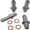 4PC Valve Guides Compatible for Honda Sportrax 400 TRX400EX TRX400X 400EX 400X 1999-2014 view 3