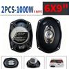 6x9-inch Five-Way car coaxial Speakers, 1000W MAX, 4-ohm impedance, Universal car Stereo Speakers, Designed for Door mounting, Offer Non-Destructive Installation.(TS-A6993) view 2