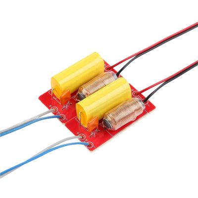 IXFOBTE 2Pcs Pure Treble Speaker Audio Frequency Divider 40W Stage Home Car Tweeter Crossover Filters for 2-5 Inch Speaker