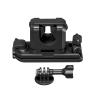 ZLiT Selfie Stick Backpack Clip Mount for Insta360 X2/X3/X4/X5/Ace Pro 2/Ace Pro Camera Backpack Clip Bracket (Black) view 1