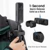 ZLiT Selfie Stick Backpack Clip Mount for Insta360 X2/X3/X4/X5/Ace Pro 2/Ace Pro Camera Backpack Clip Bracket (Black) view 4