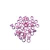 100PC Wear-Resistant Ceramic Threading Eyes for Textile - 11.1mm Outer Diameter, 7mm Inner Hole, with Clamp Spring view 1