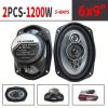 6x9-inch Five-Way car coaxial Speakers, 1200W Max, 4-ohm impedance, Universal car Stereo Speakers, Designed for Door mounting, Offer Non-Destructive Installation. (TS-A6996S) view 2