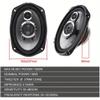 6x9-inch Five-Way car coaxial Speakers, 1000W MAX, 4-ohm impedance, Universal car Stereo Speakers, Designed for Door mounting, Offer Non-Destructive Installation. (TS-G6941R) view 2