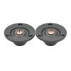 IXFOBTE 2Pcs 2 Inch Tweeter Speaker 4 Ohm 6 Ohm 40W HiFi Silk Dome Treble Fever Audio Loudspeaker for DIY Car Modification(4 Ohm 40W) view 1