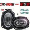 6x9-inch Five-Way car coaxial Speakers, 1000W MAX, 4-ohm impedance, Universal car Stereo Speakers, Designed for Door mounting, Offer Non-Destructive Installation. (TS-A6995S) view 2