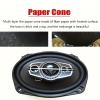 6x9-inch Five-Way car coaxial Speakers, 1000W MAX, 4-ohm impedance, Universal car Stereo Speakers, Designed for Door mounting, Offer Non-Destructive Installation. (TS-A6995S) view 4