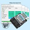 cablecc USB3.0 Motherboard 19/20pin Box Header Slot to 10Gbps Dual USB 3.0 Type-A Adapter Forward Angled Vertical Type view 4