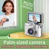 2026 New Mini Digital Camera with 1.47 in LCD Screen, 1080P Mini Camera with Built-in Flash & Flip Display, Portable Keychain Camera for Travel & Daily Use with Free 32GB Memory Card (1Pc/8) view 2