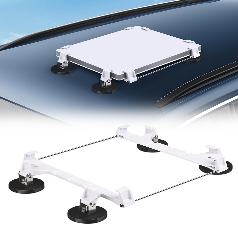Starlink Mini Magnetic Mount, Magnetic Roof Mount for Starlink Mini, Heavy Duty Magnet Bases Car Mounting Accessories for Vehicle, RV & Metal Surfaces