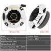 3.5-inch 250-watt high-Compression Aluminum Bullet-Shaped Super tweeters(1 Pair) (MA-13) view 3