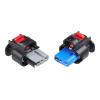 1/5/10/20 Sets 3 Pin Car Connector Plug 1-2203771-1 Car Bumper Radar Connector 1-2203771-2 for(Orange) view 2