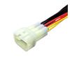 1 Set 6 Pin Automotive Connector Cable Electrical Male Female Motorcycle Plug for Car Wire 6189-6171 6180-6181(Purple) view 1