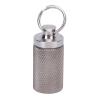 FILFEEL Portable Stainless Steel Capsule Case with Leakproof Design for Travel and Outdoor Storage view 1