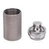 FILFEEL Portable Stainless Steel Capsule Case with Leakproof Design for Travel and Outdoor Storage view 4
