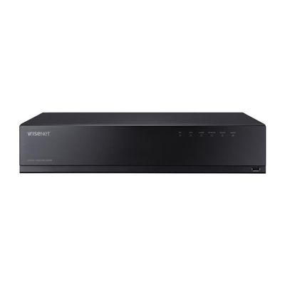Hanwha Vision HRX-1635 5-in-1 16 Channels 8MP H.265 HDTVI 32Mbps Pentabrid AI DVR (No HDD Included)