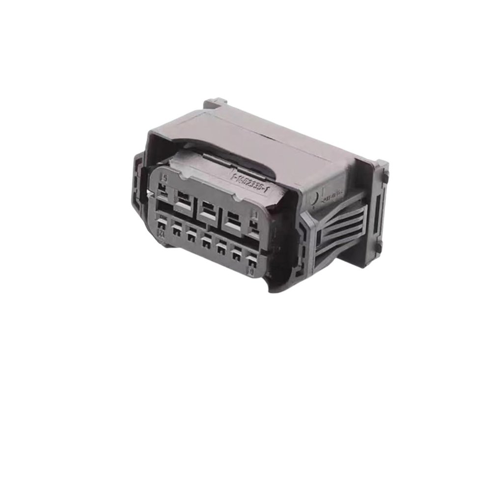 1 Set Car 12 Pin Wire Connector Plug Housing Automotive Headlight Connector 1-1452337-1 1-1452335-1 for(White)