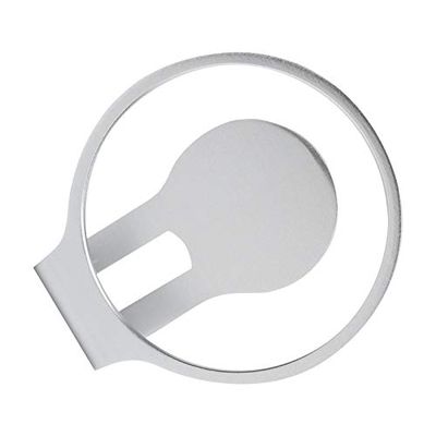 LUCKDANO Mini Speaker Wall Mount Holder - Durable Aluminum Alloy Stand for HomePod Mini - Space Saving & Secure Bracket for Home Use (Silver)