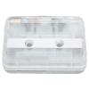 LUCKDANO TON007B Cassette Player with Earphones, Autoreverse Function, Retro Stereo Cassette Player, Portable Wireless Design. (White) view 3