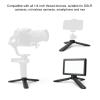 Diyeeni Extendable Tripod, Portable Selfie Stick Handle Grip Desktop Webcam Tripod with 1/4" Screw for DSLR Camera Webcam Phone Holder Selfie Stick Vlog view 4