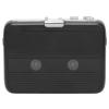 LUCKDANO TON007B Cassette Player with Earphones, Autoreverse Function, Retro Stereo Cassette Player, Portable Wireless Design. (Black) view 1