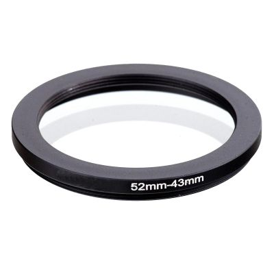 52mm-43 mm 52-43 mm 52 to 43 mm 52mm to 43mm Metal Step Down Lens Filter Adapter Ring Stepping Excellent