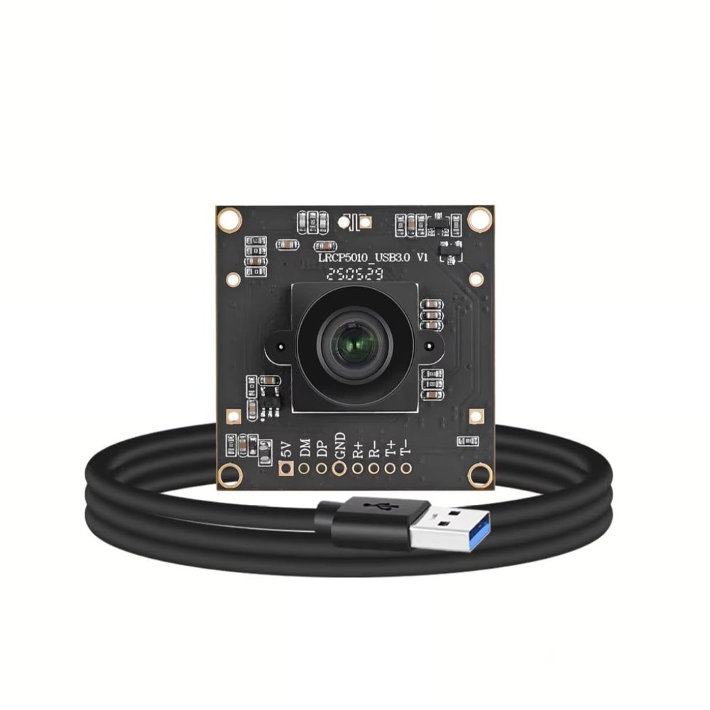 5MP Global Shutter USB3.0 Camera High Speed 60fps for Robotics (Lens FL 2.1mm 150 Little distoration)