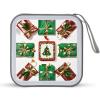 FekiLoot Christmas Gift Wrapping CD Case 40 Discs Heavy Duty Bag Binder Storage Booklet Album Portable DVD CD Case Holder for Car Sturdy Hard Plastic Disc Cases for Home Office Travel view 1