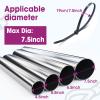 100 PCS Zip Ties 24 Inch Heavy Duty, Large Cable Ties 500lbs Tensile Strength, Black Zip Ties for Indoor and Outdoor Use, UV Resistant Wire Ties view 4